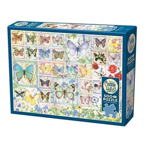 Puzzle 500 Kolorowe motyle