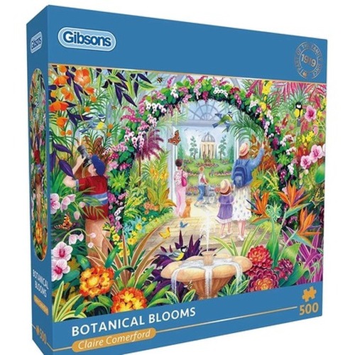 Puzzle 500 Kwiaty botaniczne