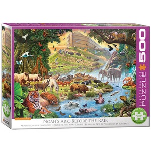 Puzzle 500 Noah's Ark Before the Rain 6500-0980