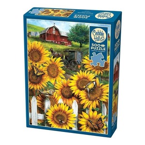 Puzzle 500 Słoneczniki