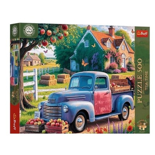 Puzzle 500 Tea Time: Samochód farmera TREFL