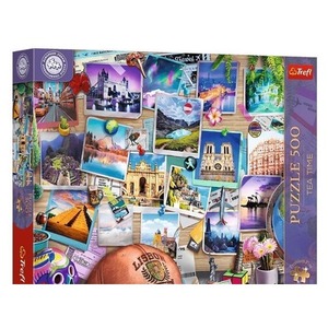 Puzzle 500 Tea Time: Wspomnienia z podróży TREFL