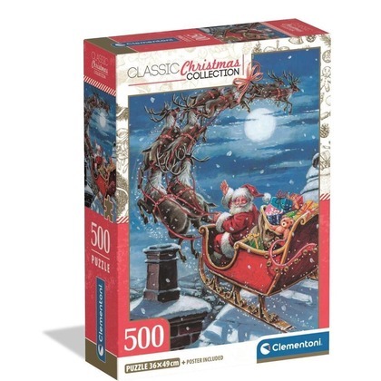 Puzzle 500 Xmas Coll. Midnight Sleigh Ride
