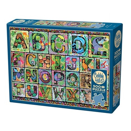 Puzzle 500 Zwierzęcy alfabet 113578