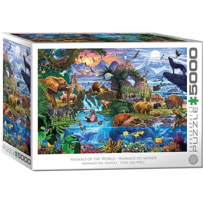 Puzzle 5000 Earth Wildlife 8520-5881