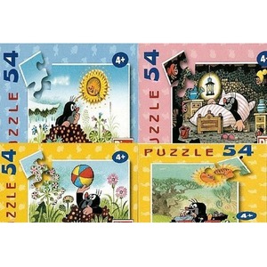 Puzzle 54 mini Krecik i przyjaciele MIX