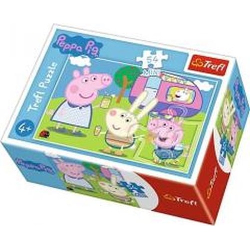Puzzle 54 mini Wesoły dzień Świnki Peppy 4 TREFL