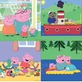 Puzzle 6 el. + 9 el. + 12 el. + 16 el. Świnka Peppa