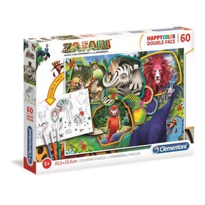 Puzzle 60 happycolor Zafari 26994