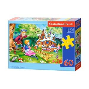 Puzzle 60 Jaś i Małgosia B-066216