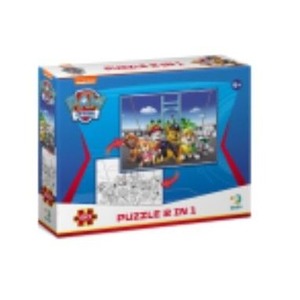 Puzzle 60 Paw Patrol 2 in 1