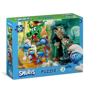 Puzzle 60 Smerfy Smoczy pupil