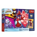 Puzzle 60 Spidey Niesamowita przygoda+plakatTREFL