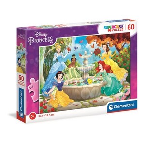 Puzzle 60 super color Księżniczki 26064