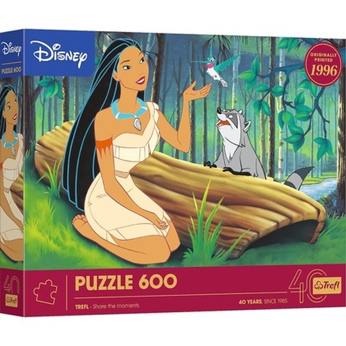 Puzzle 600 40-lecie Trefl Pocahontas 37605