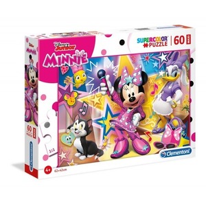 Puzzle 60elementów MAXI Minnie Szczęśliwi Pomocnicy