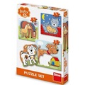 Puzzle Baby Zwierzęta w gospodarstwie 3-5el