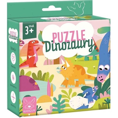 Puzzle Dinozaury 3+