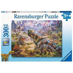 Puzzle dla dzieci 2D Dinozaury 300 elementów