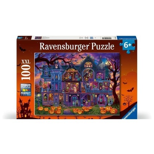 Puzzle dla dzieci 2D: Dom strachów 100el