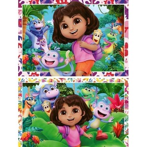 Puzzle dla dzieci 2D: Dora 2x24el