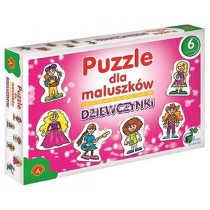 Puzzle dla maluszków - Dziewczynki