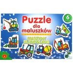 Puzzle dla maluszków - Maszyny budowlane