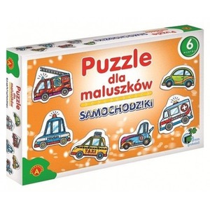 Puzzle dla maluszków - Samochodziki