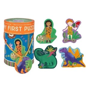 Puzzle dla początkujących dinozaury 4w1
