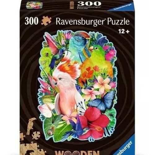 Puzzle drewniane 300 Ptaki