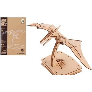 Puzzle drewniane 3D Dinozaur Pterozaur