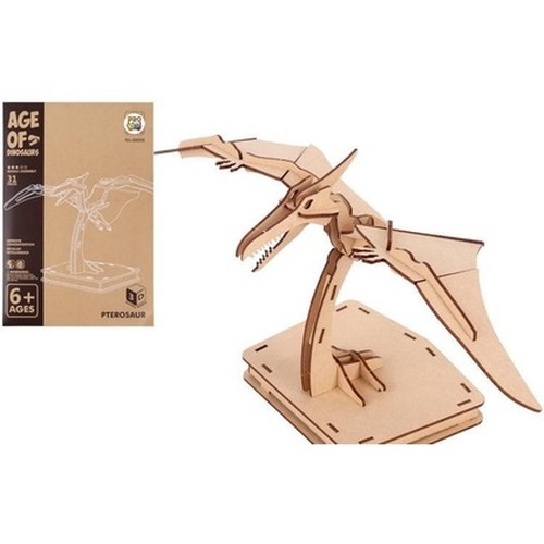 Puzzle drewniane 3D Dinozaur Pterozaur