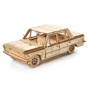 Puzzle Drewniane 3D Fiat 125p