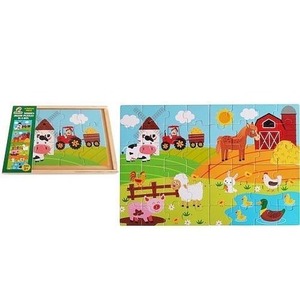 Puzzle drewniane 4 obrazki