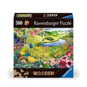 Puzzle drewniane 500 Dziki ogród