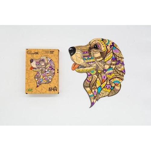 Puzzle drewniane eko 125 Wierny Sirko A3