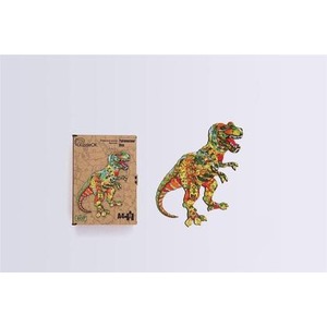 Puzzle drewniane eko 72 Tyranozaur rex A4