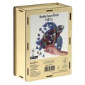 Puzzle drewniane / kolorowe 189 el. - Żółw
