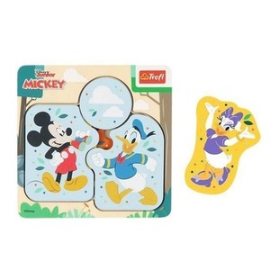 Puzzle drewniane Mickey Mouse & Friends 6el TREFL
