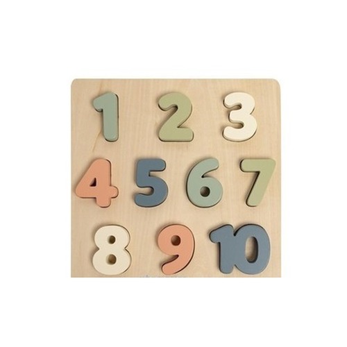 Puzzle drewniane Numery