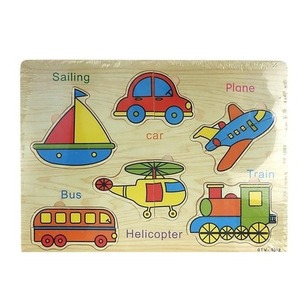 Puzzle drewniane Pojazdy