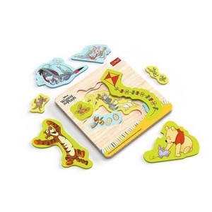 Puzzle drewniane Winnie The Pooh 12el TREFL