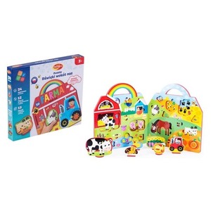 Puzzle Dźwięki wokół nas - Farma