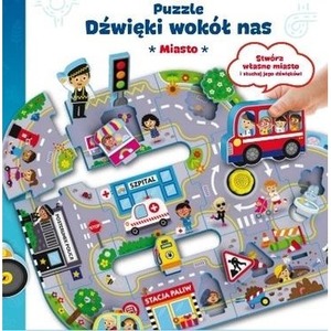 Puzzle dźwięki wokół nas miasto