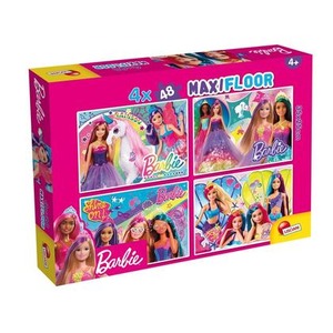 Puzzle dwustronne Maxi 4x48 Barbie