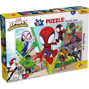 Puzzle dwustronne PLUS Spidey Let's Challenge