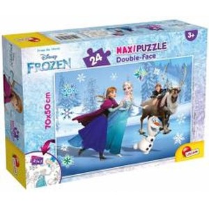 Puzzle dwustronne Supermaxi 24 Kraina Lodu