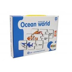 Puzzle edukacyjne ocean 10el