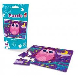 Puzzle edukacyjne - Sowa