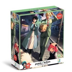 Puzzle Hard-M 450 Anime. Wspólne szczęśliwe